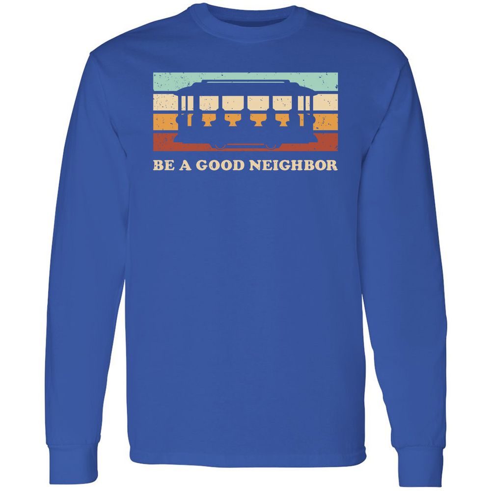 Long Sleeve T-Shirt - 7TWM6V98 - Royal - 8