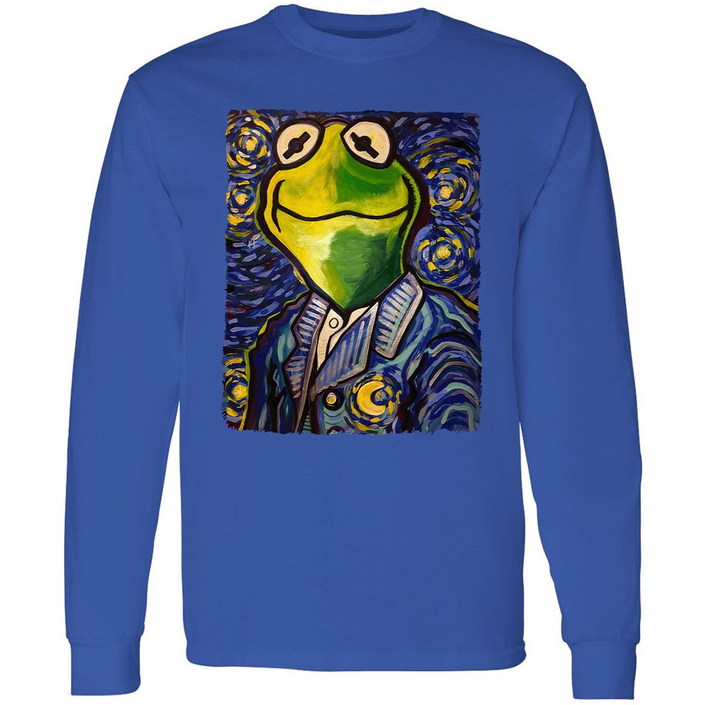 Long Sleeve T-Shirt - DDZKA8VR - Royal - 8