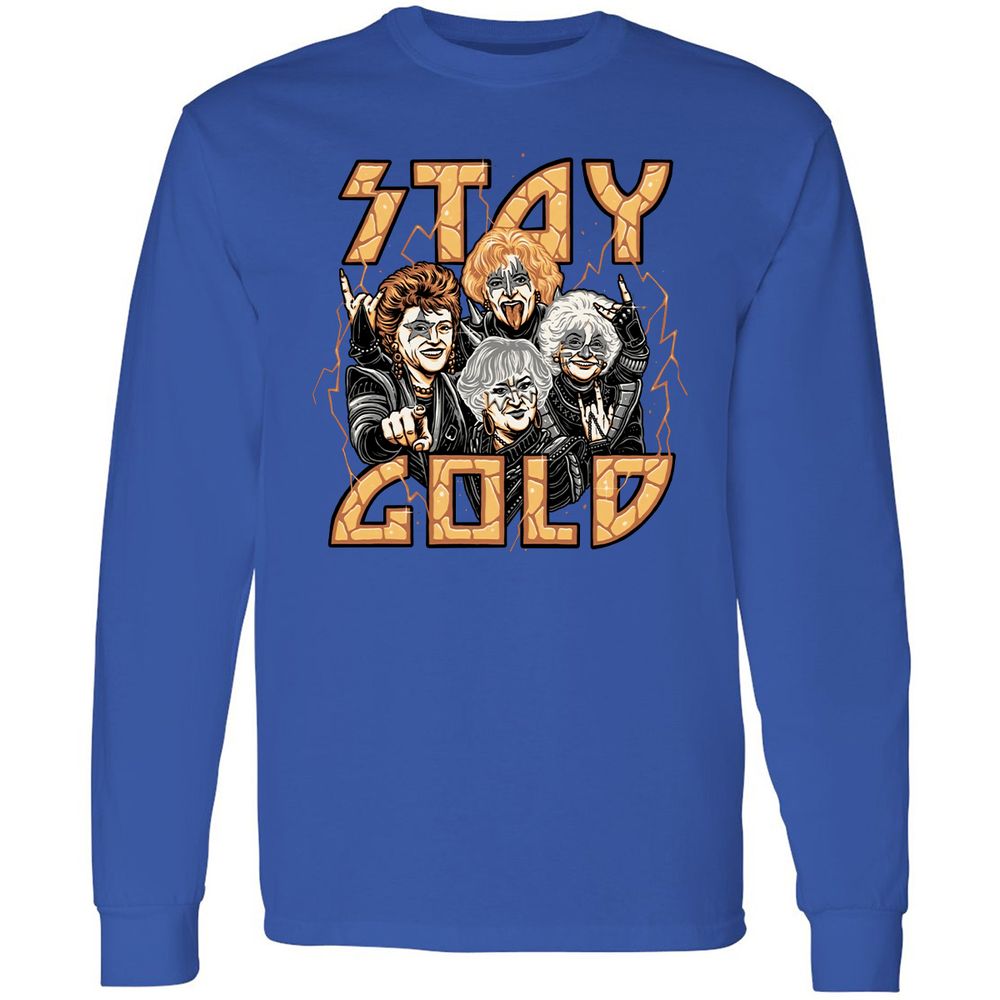 Long Sleeve T-Shirt - JLTG77RZ - Royal - 8