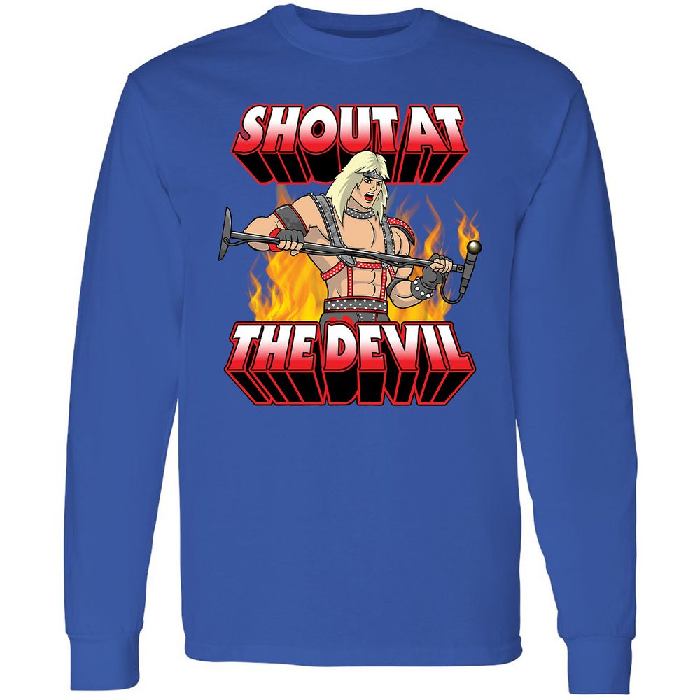 Long Sleeve T-Shirt - UEUV9EQN - Royal - 8