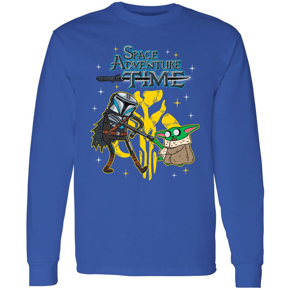 Long Sleeve T-Shirt - VWY6Z8BP - Royal - 8