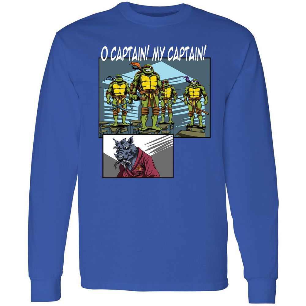 Long Sleeve T-Shirt - WTY2H85N - Royal - 8