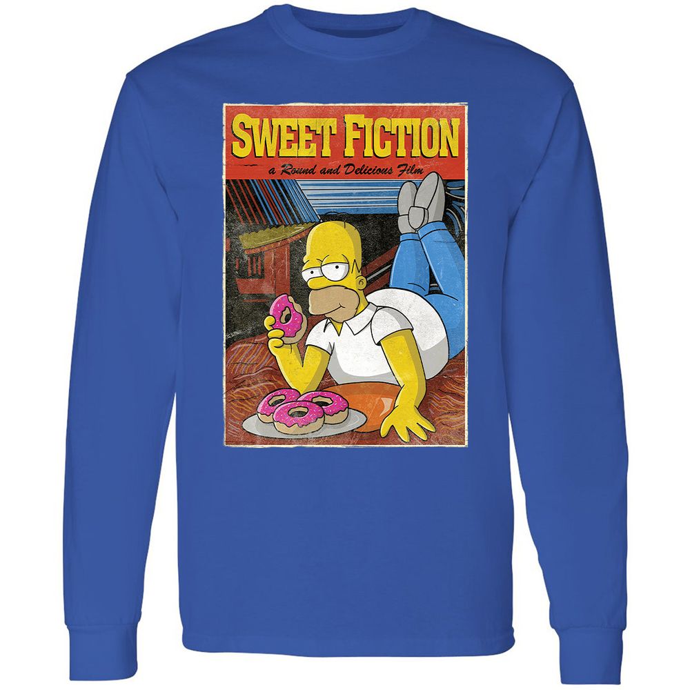 Long Sleeve T-Shirt - WHHYFUBH - Royal - 8