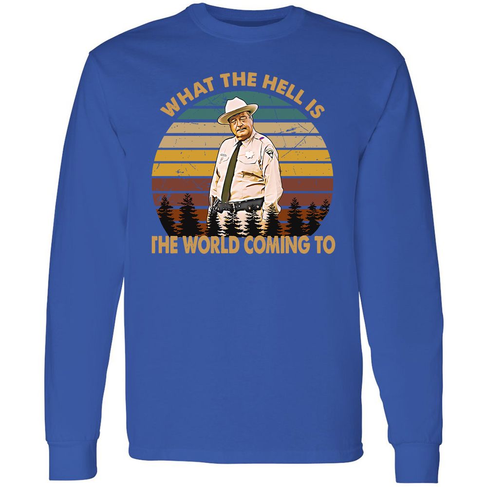 Long Sleeve T-Shirt - V8CB7LC3 - Royal - 8