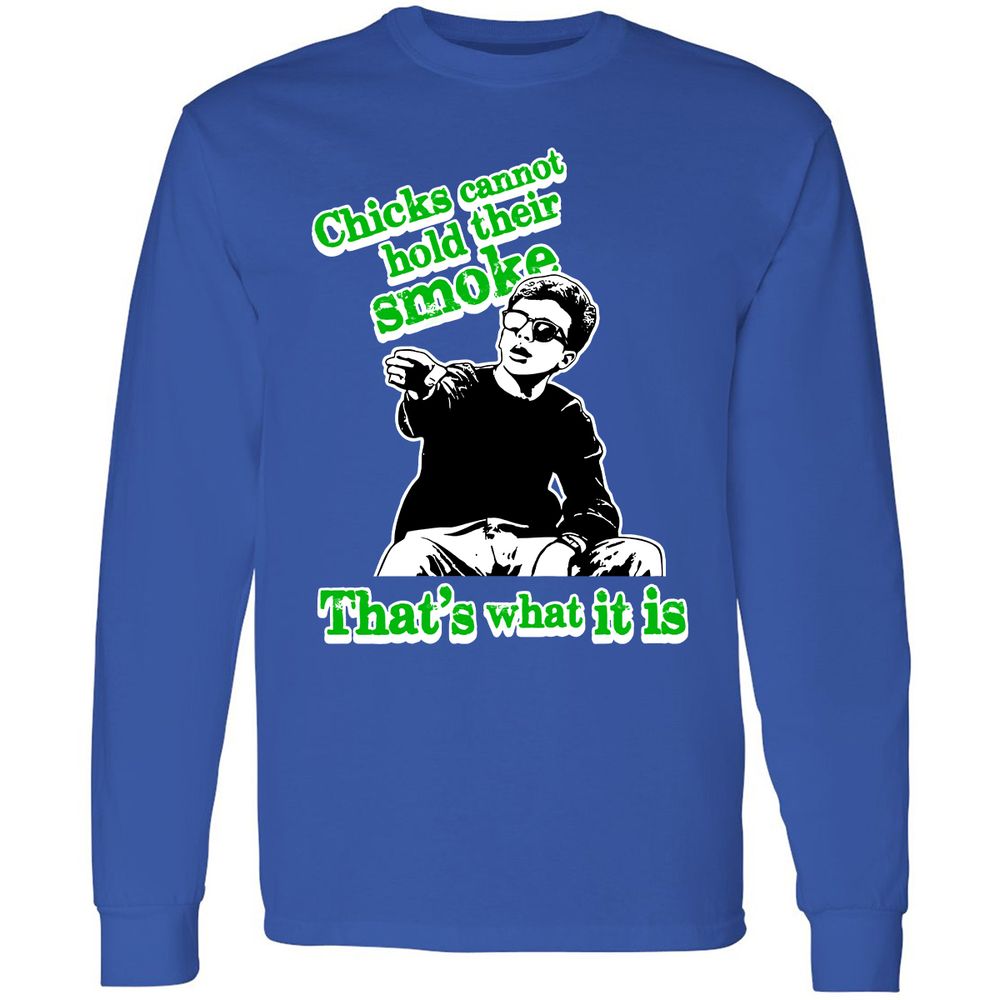 Long Sleeve T-Shirt - LLSBQ7RS - Royal - 8