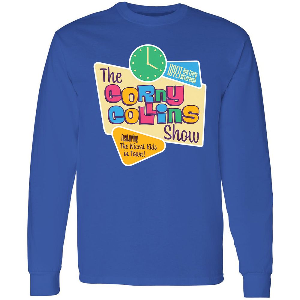 Long Sleeve T-Shirt - 5AAG79B9 - Royal - 8