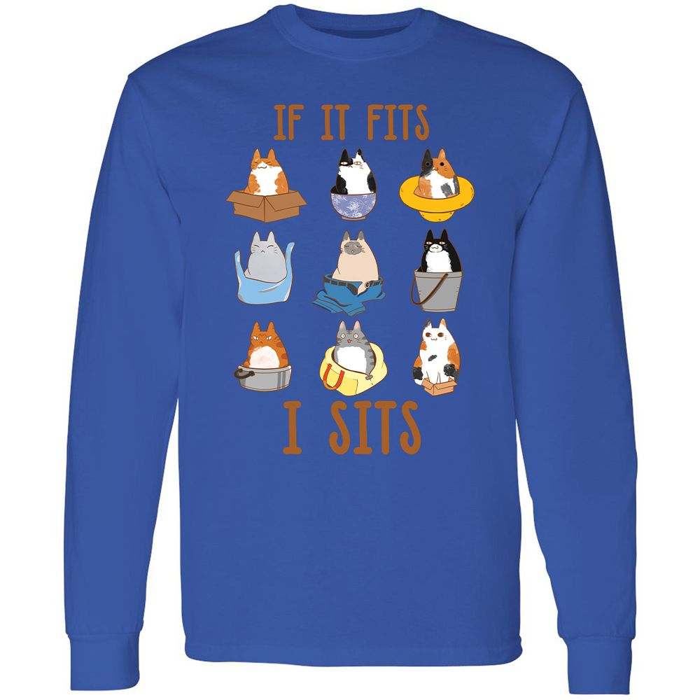 Long Sleeve T-Shirt - 3NYHD1FC - Royal - 8