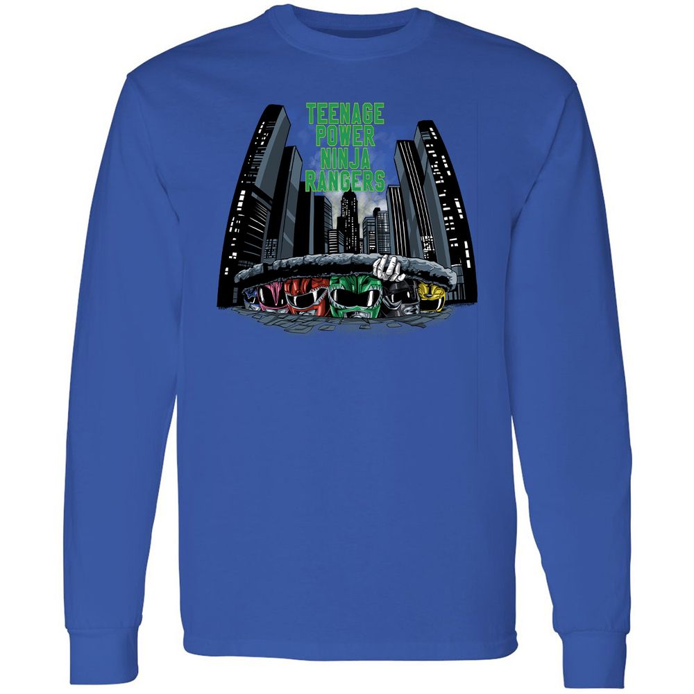 Long Sleeve T-Shirt - FFBBYJKH - Royal - 8
