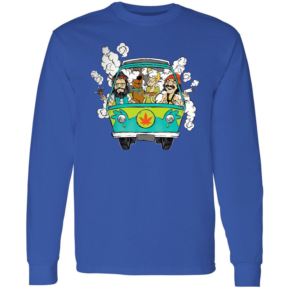 Long Sleeve T-Shirt - 9LMYPAH3 - Royal - 8