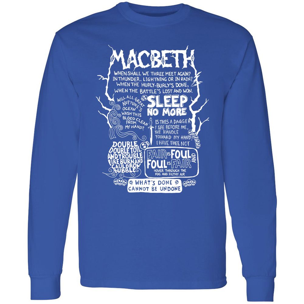 Long Sleeve T-Shirt - H32S8TK7 - Royal - 8