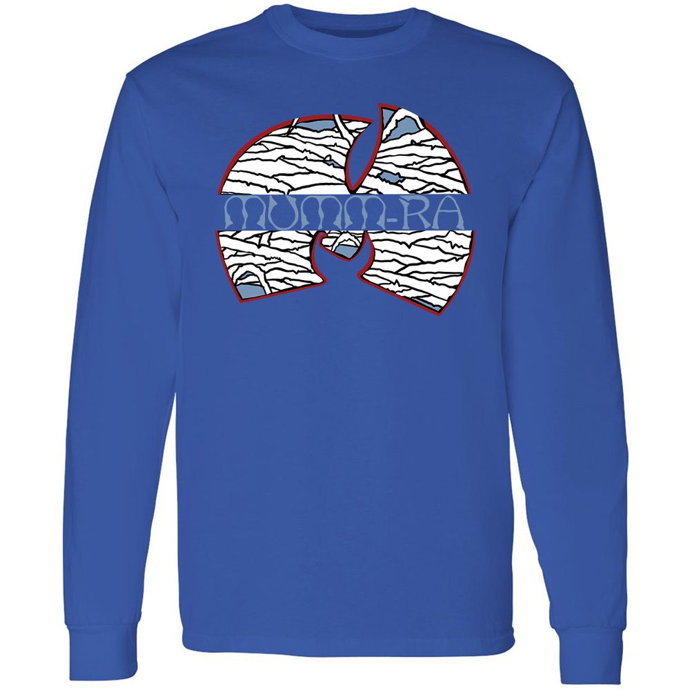 Long Sleeve T-Shirt - 965JYUDZ - Royal - 8