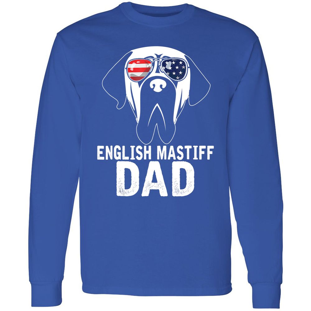 Long Sleeve T-Shirt - TQFSYUX4 - Royal - 8