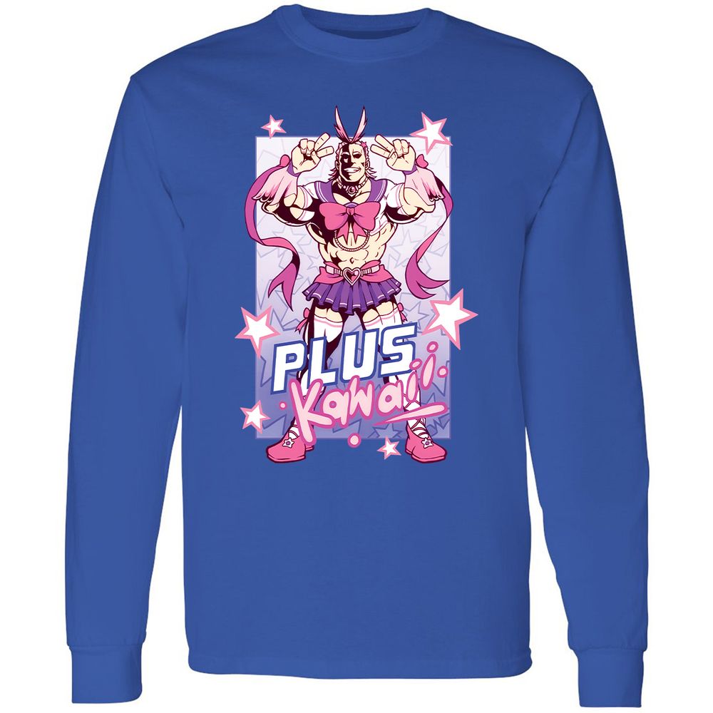 Long Sleeve T-Shirt - QFRCWT4F - Royal - 8