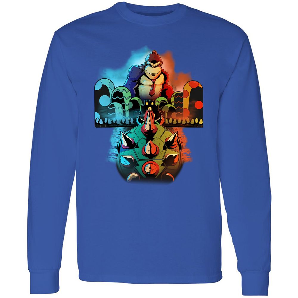 Long Sleeve T-Shirt - HVL44HV8 - Royal - 8