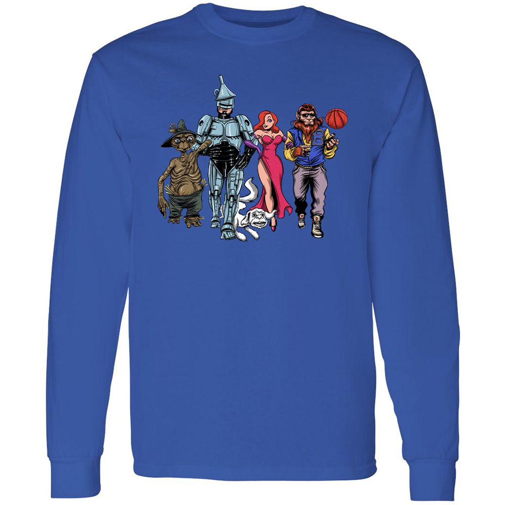Long Sleeve T-Shirt - 1KE3M3WN - Royal - 8