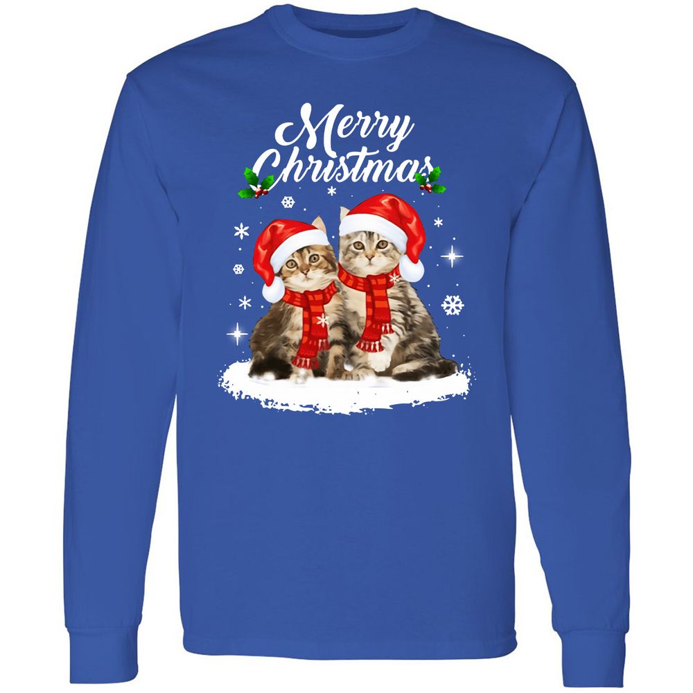 Long Sleeve T-Shirt - TEU7LY6P - Royal - 8