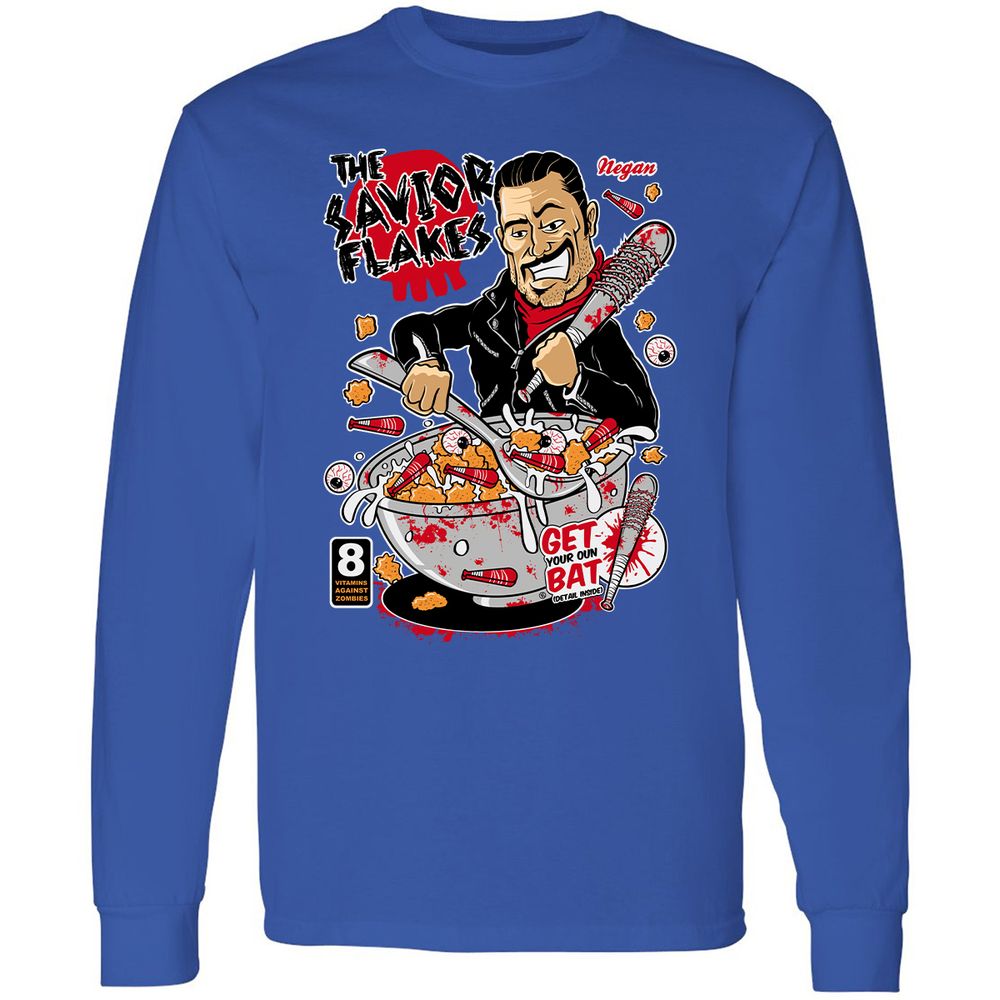 Long Sleeve T-Shirt - QTGT9MAB - Royal - 8