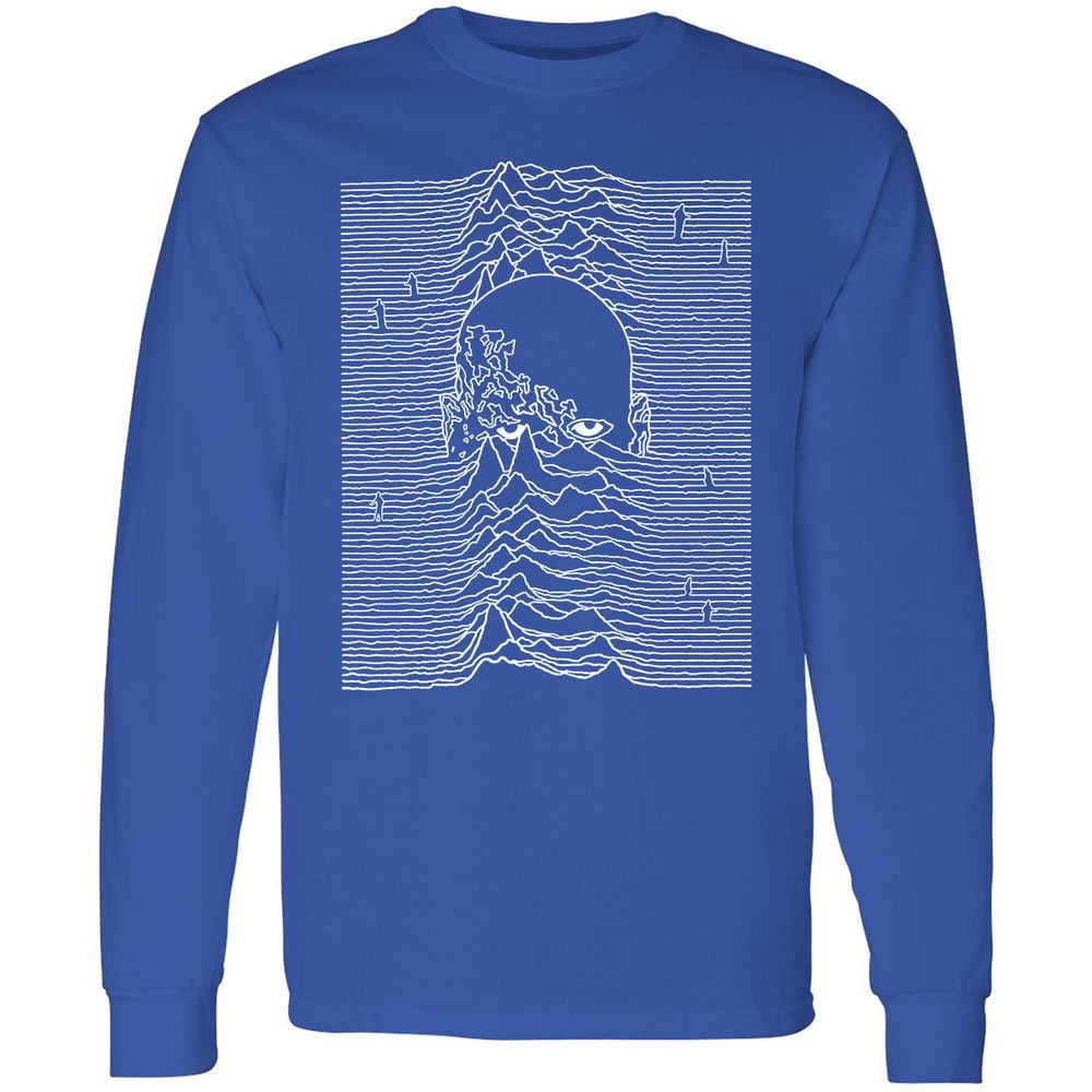 Long Sleeve T-Shirt - 5KRPSV7P - Royal - 8