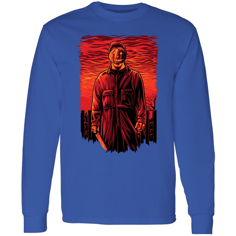 Long Sleeve T-Shirt - STP1VDQP - Royal - 8