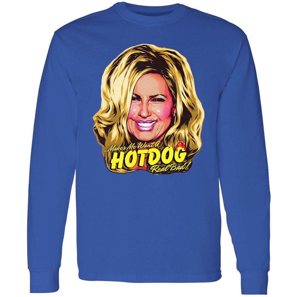 Long Sleeve T-Shirt - K2W96YW6 - Royal - 8