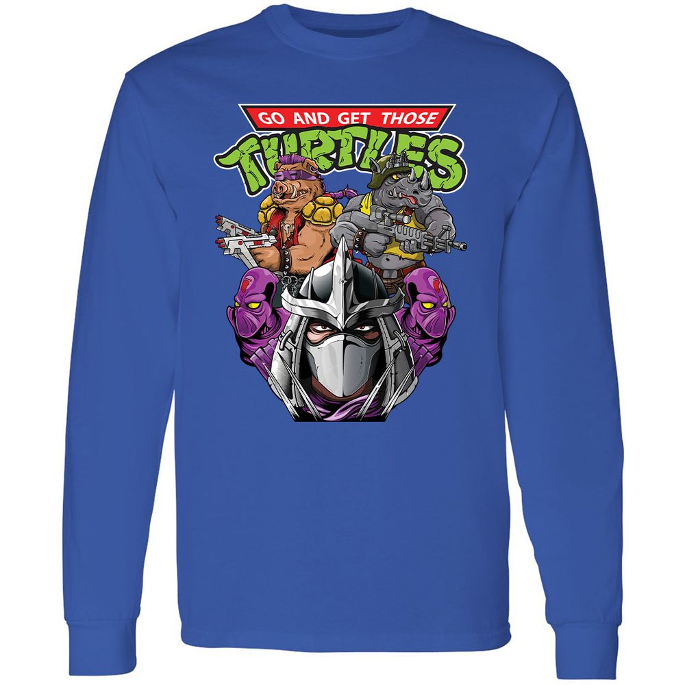 Long Sleeve T-Shirt - F3D4SPWQ - Royal - 8