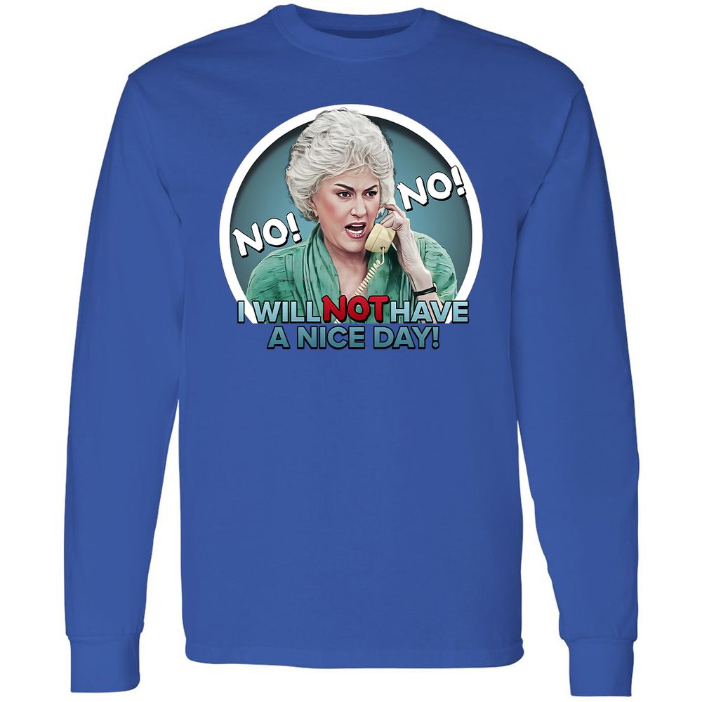 Long Sleeve T-Shirt - FR8HPM62 - Royal - 8