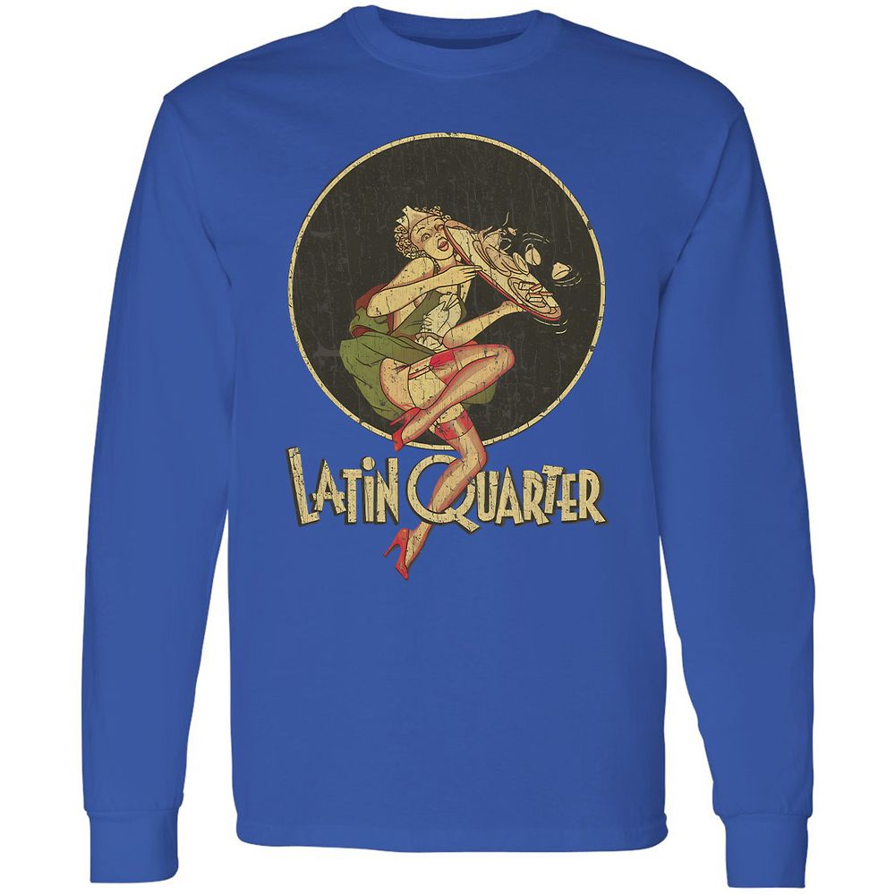 Long Sleeve T-Shirt - 2YVQ47KE - Royal - 8