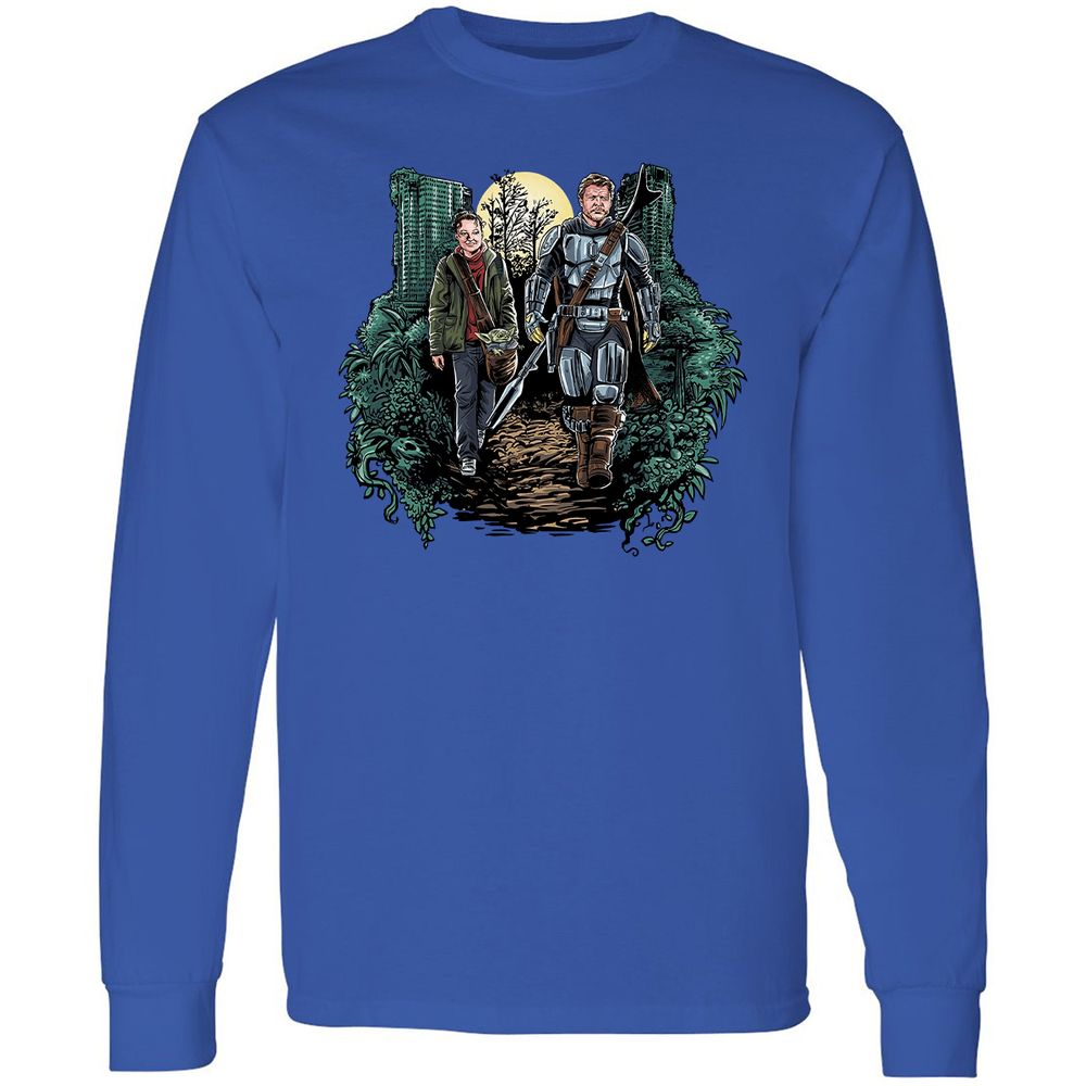 Long Sleeve T-Shirt - KNJF59S7 - Royal - 8