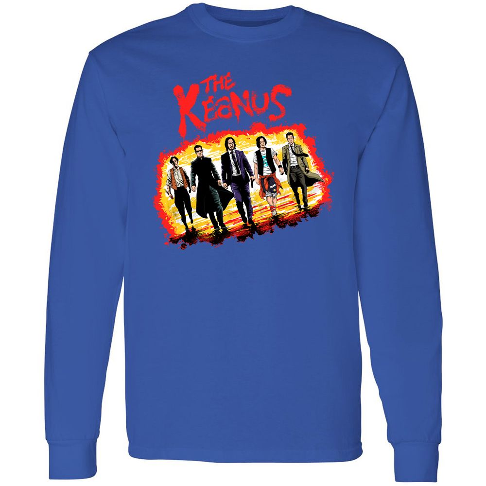 Long Sleeve T-Shirt - DMG7HMLX - Royal - 8
