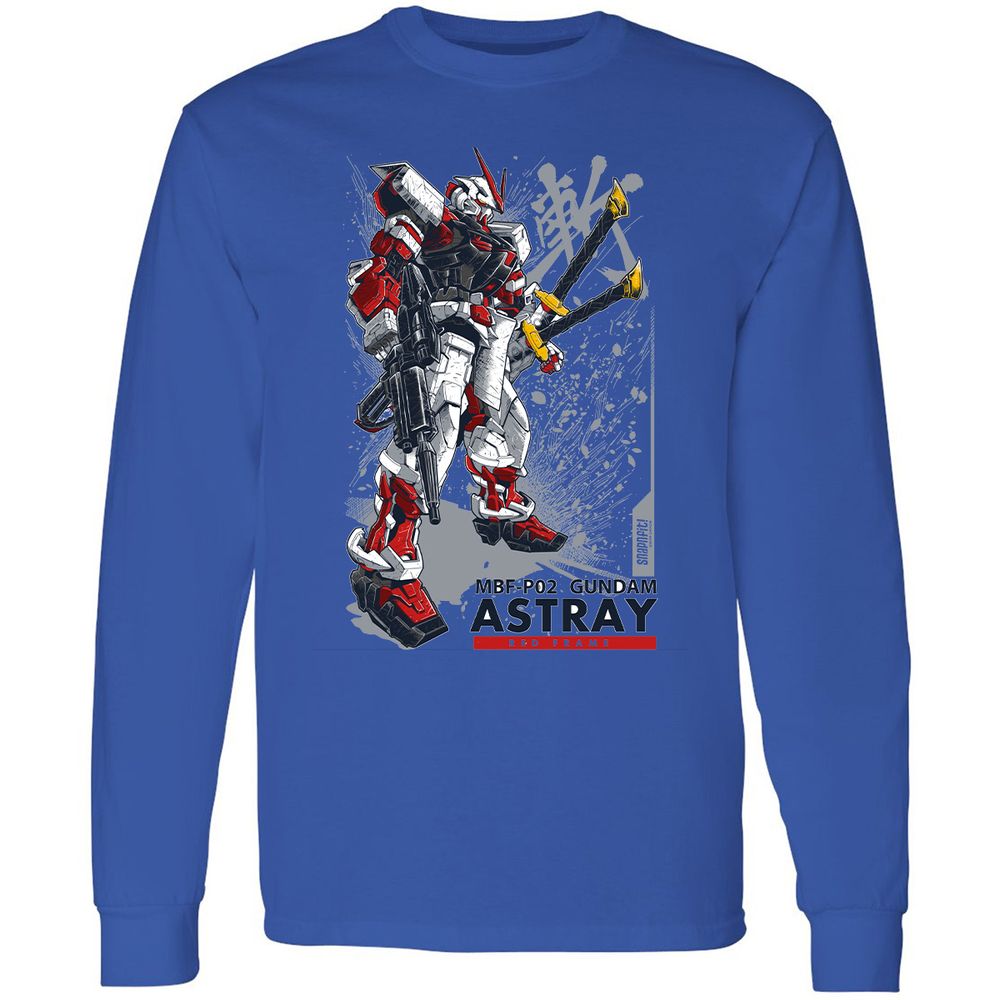 Long Sleeve T-Shirt - HBP8TUM3 - Royal - 8