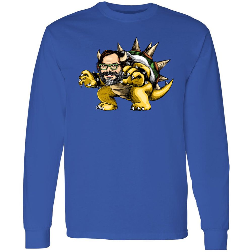 Long Sleeve T-Shirt - P1LYX4S2 - Royal - 8