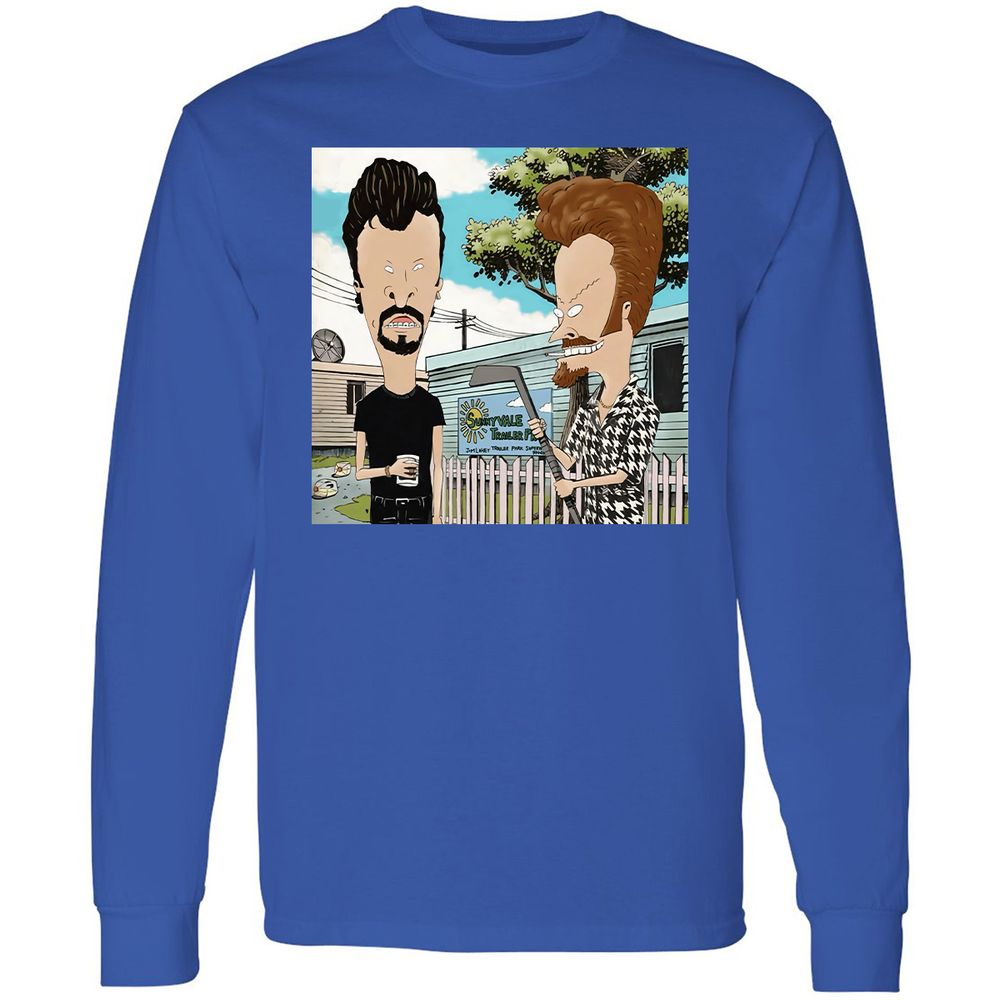 Long Sleeve T-Shirt - KQEQJ8BY - Royal - 8