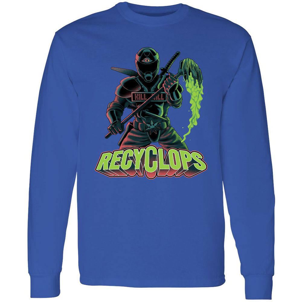 Long Sleeve T-Shirt - 8P39U935 - Royal - 8