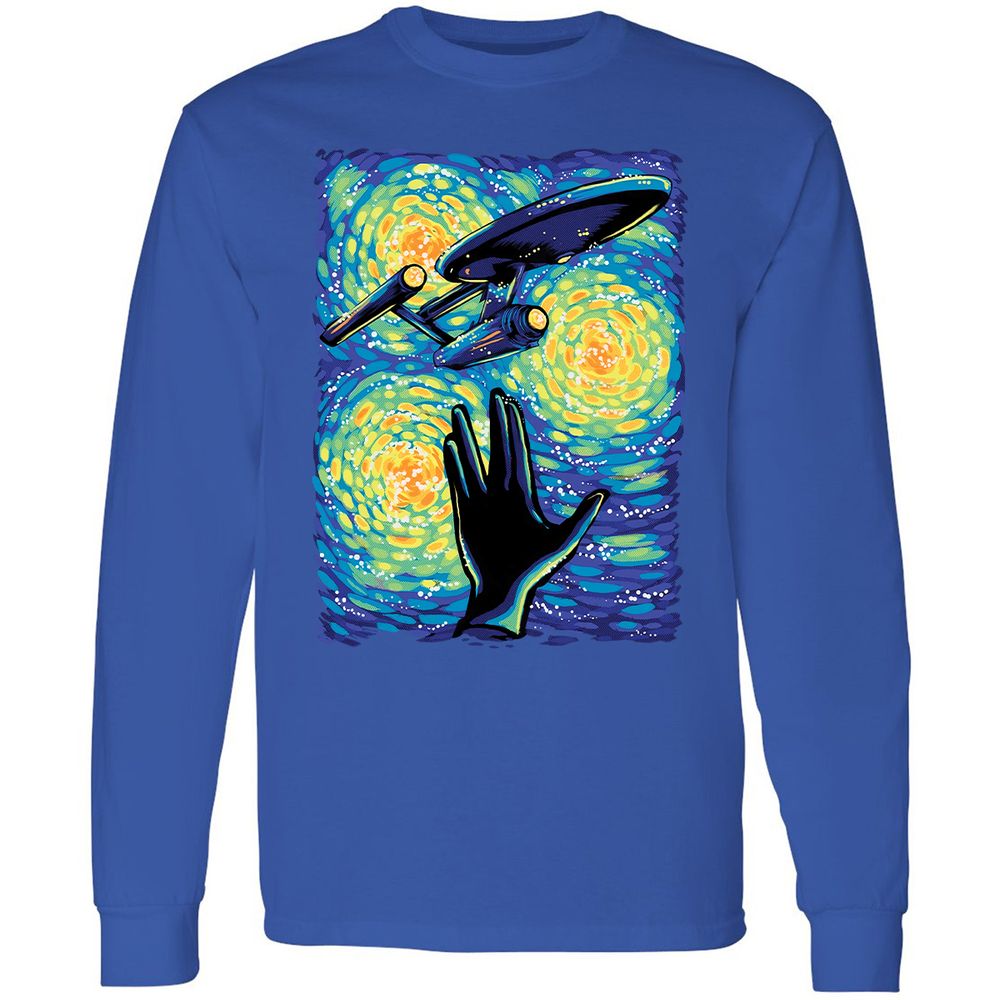 Long Sleeve T-Shirt - TS3G9UTM - Royal - 8