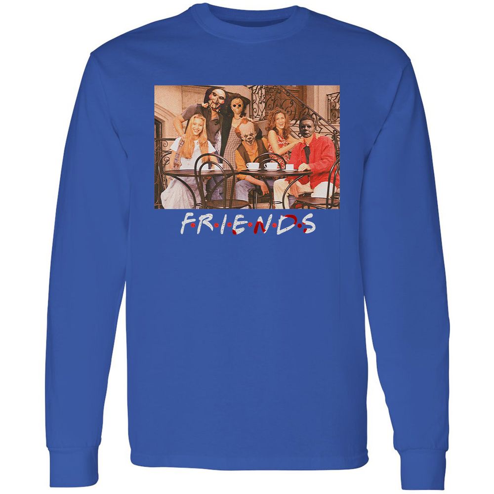 Long Sleeve T-Shirt - KJJZP7JW - Royal - 8