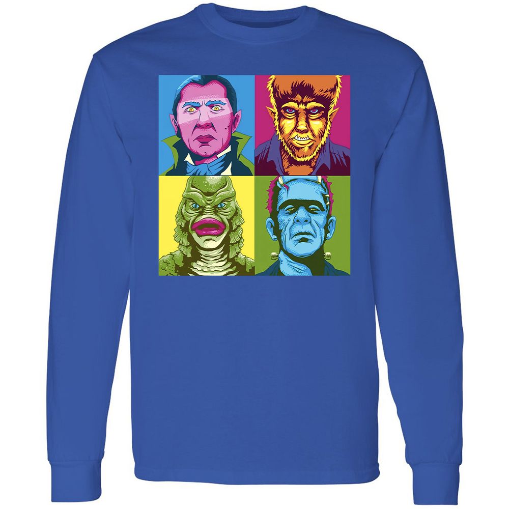 Long Sleeve T-Shirt - 585XHMFG - Royal - 8