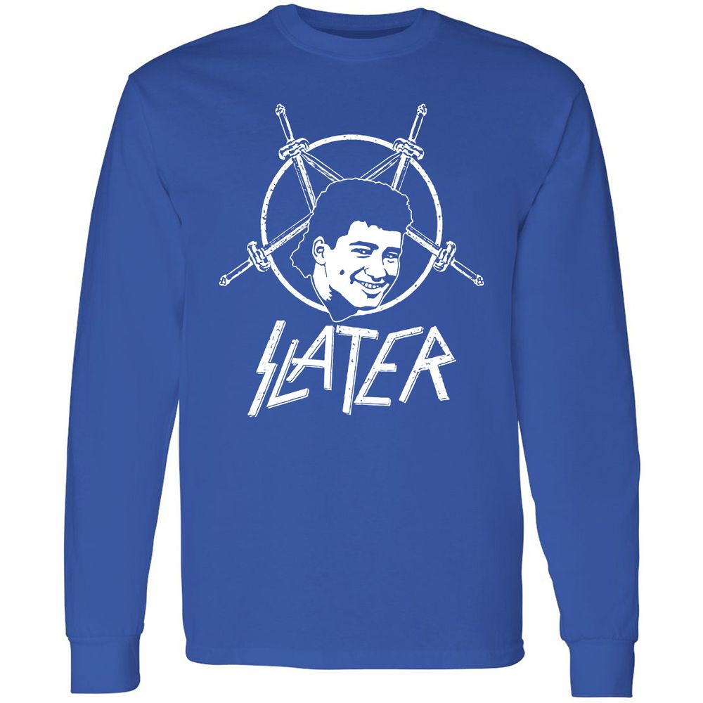 Long Sleeve T-Shirt - 3DK9YZAD - Royal - 8