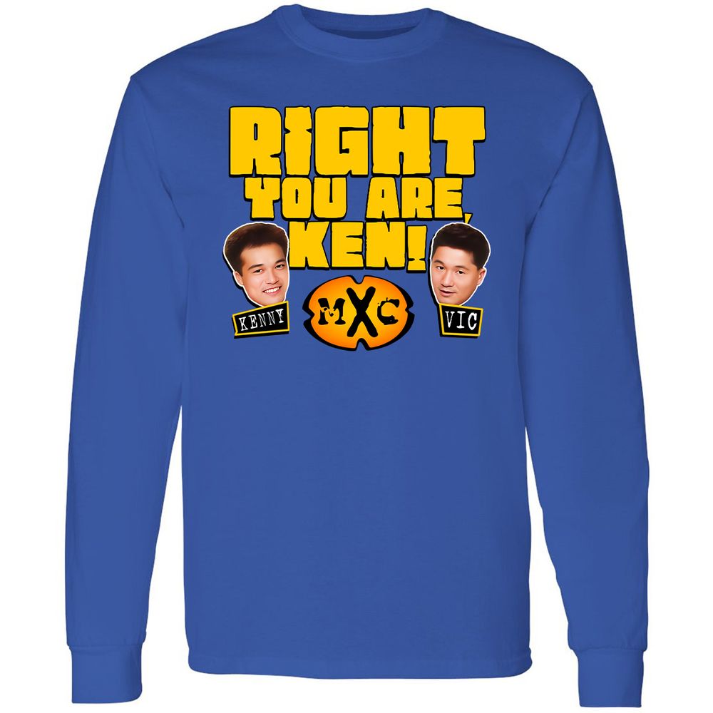 RIGHT YOU ARE, KEN! - Royal - 8