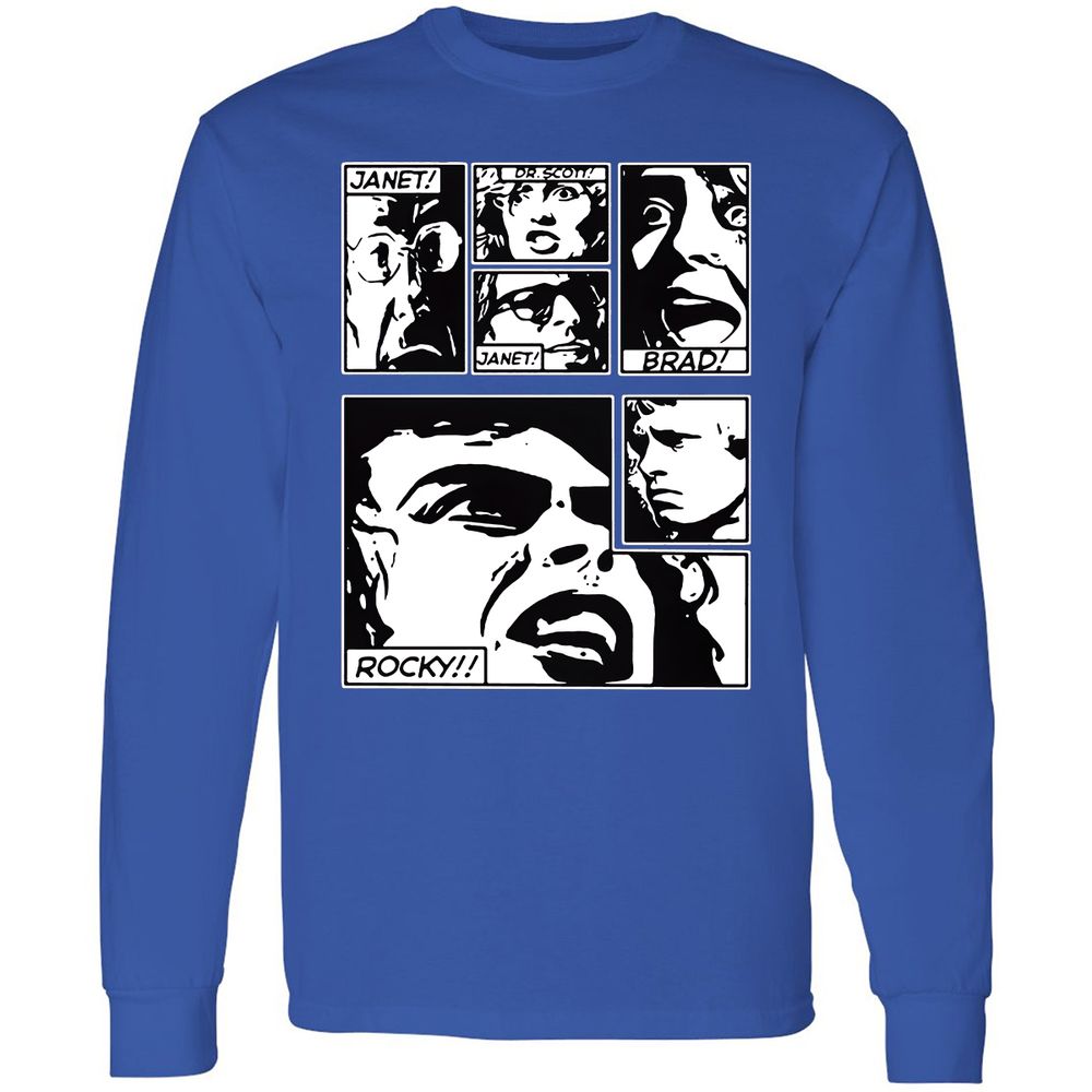 Long Sleeve T-Shirt - KGPWVRXJ - Royal - 8