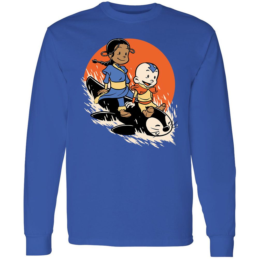 Long Sleeve T-Shirt - 46CQ8JD7 - Royal - 8