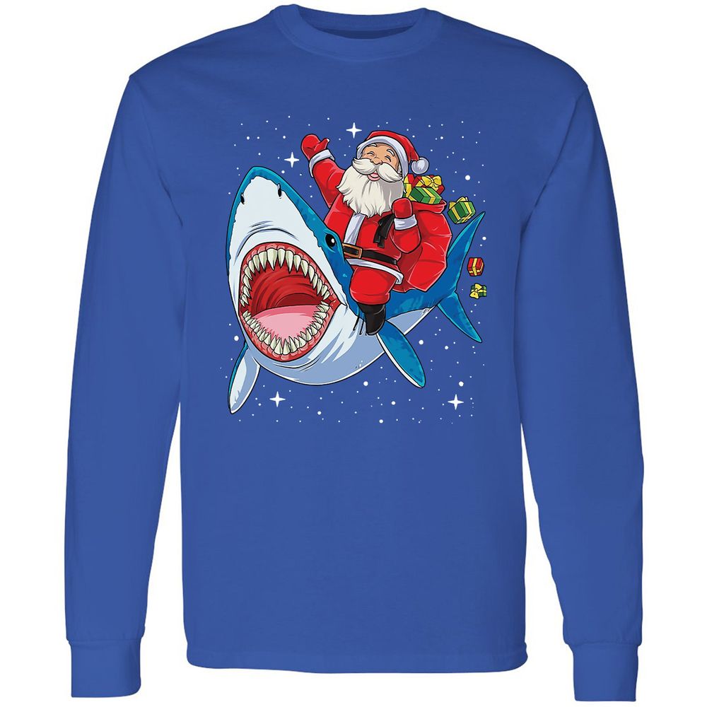 Long Sleeve T-Shirt - UEE8EFFU - Royal - 8