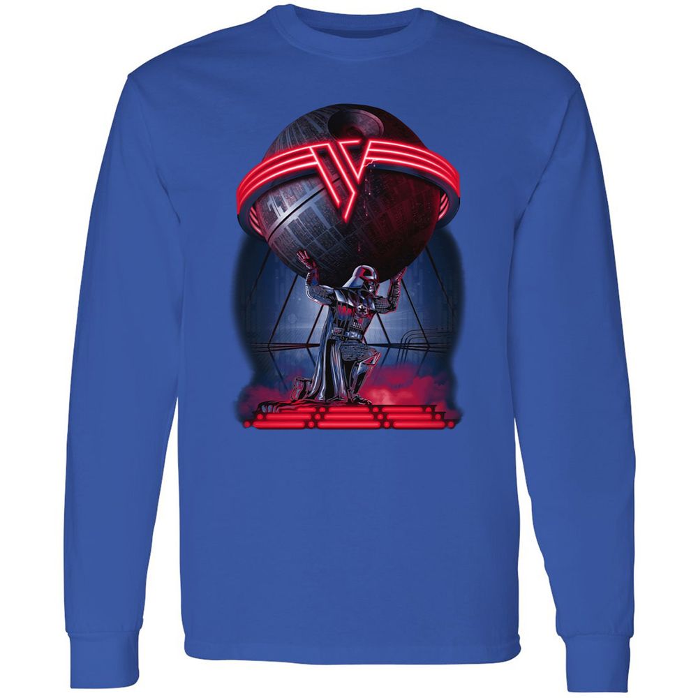 Long Sleeve T-Shirt - 8A3NSYZQ - Royal - 8