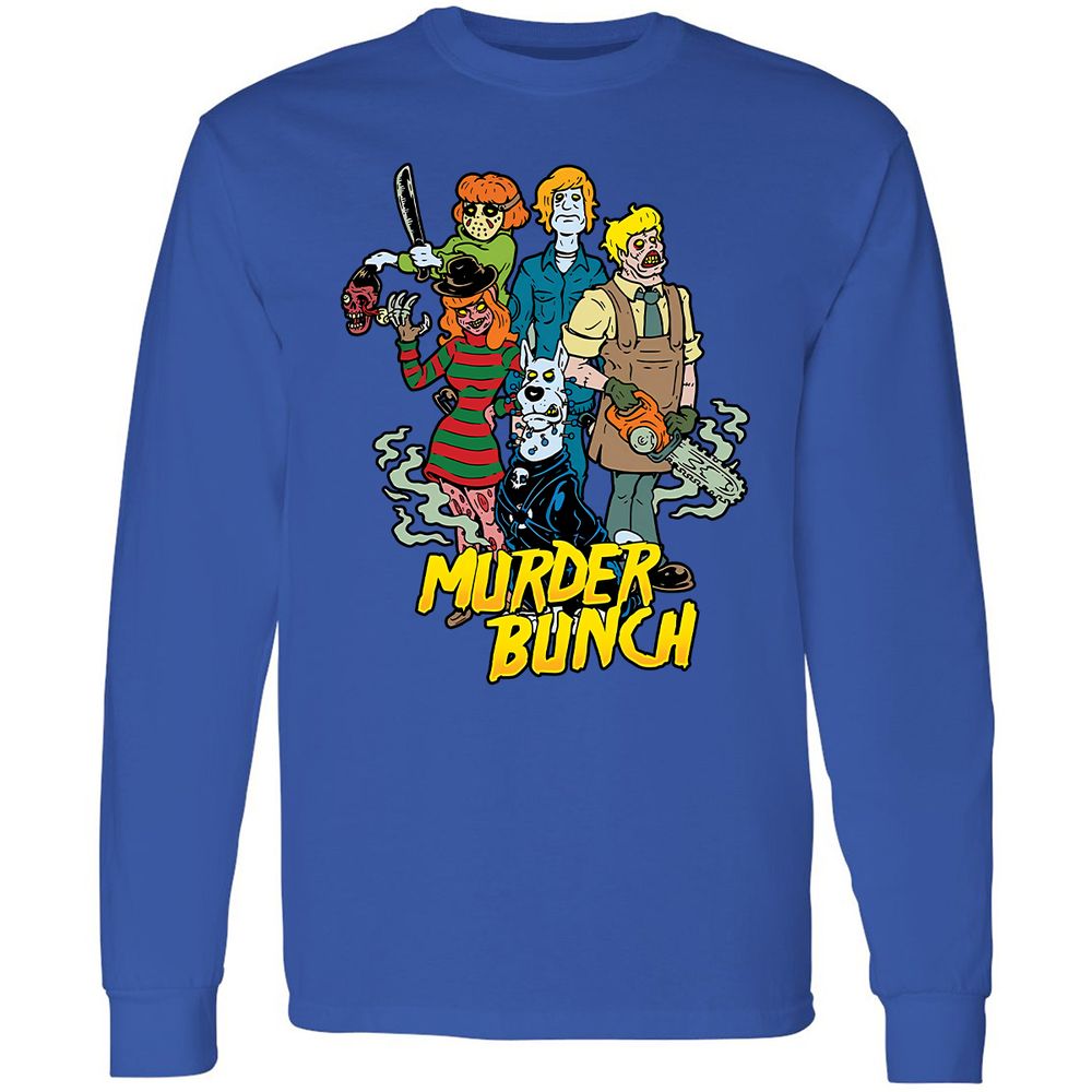 Long Sleeve T-Shirt - BZQJS7VG - Royal - 8