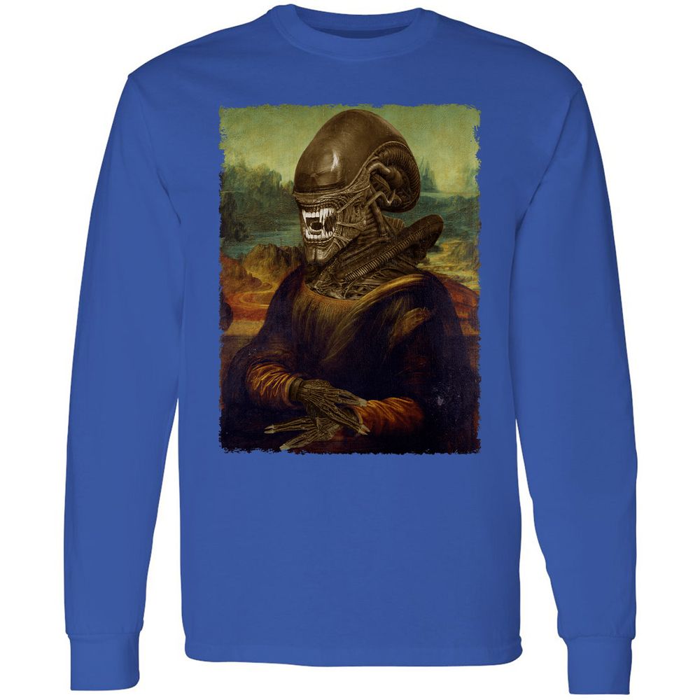 Long Sleeve T-Shirt - 1E86433E - Royal - 8