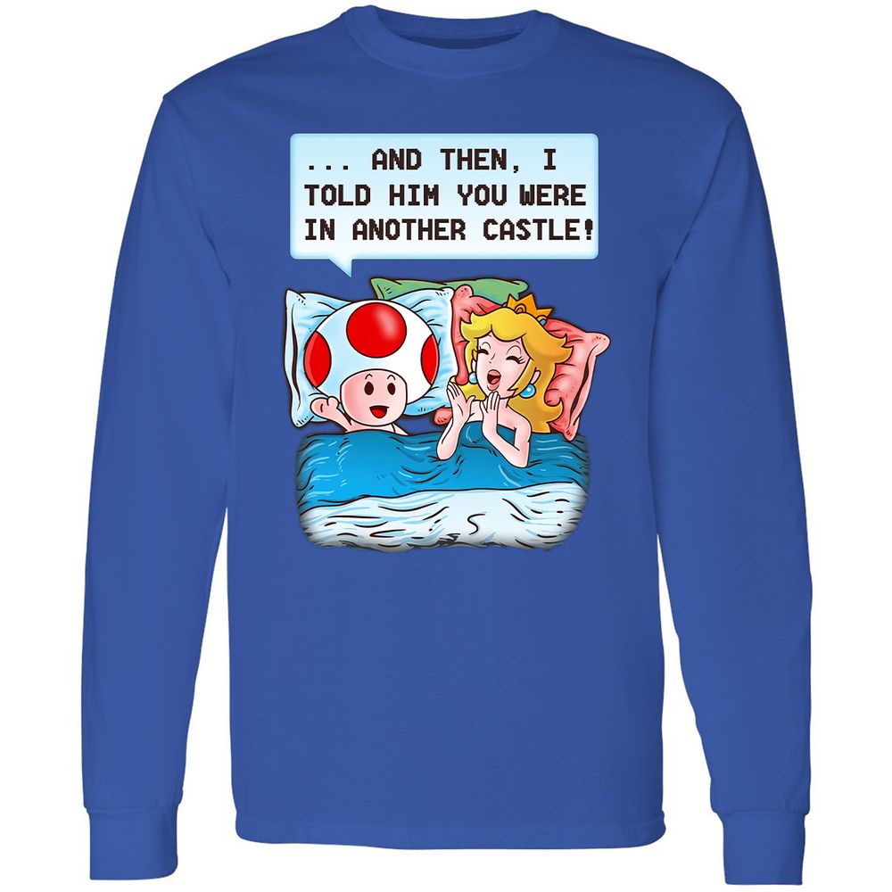 Long Sleeve T-Shirt - FLRZYS4H - Royal - 8