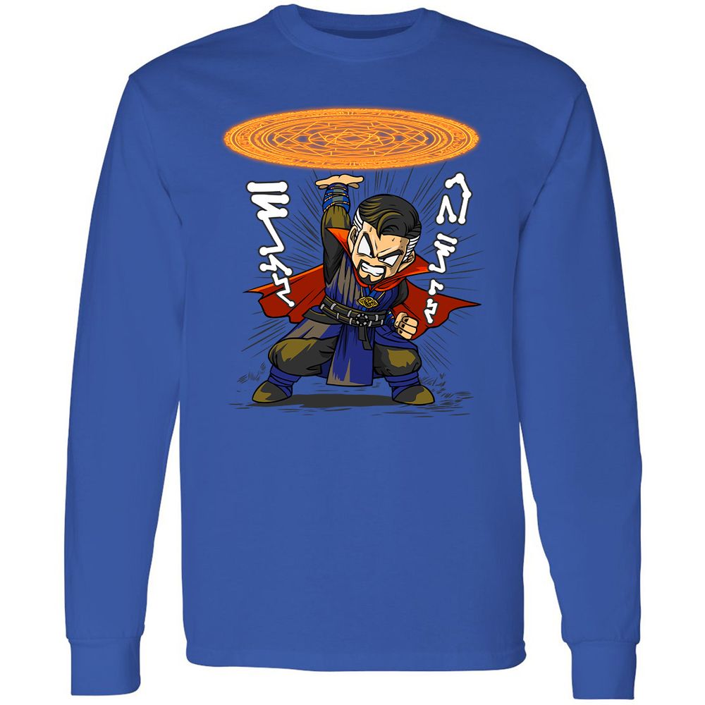 Long Sleeve T-Shirt - 8ZRGFFKC - Royal - 8