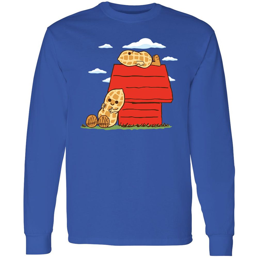 Long Sleeve T-Shirt - NQFU6GRX - Royal - 8