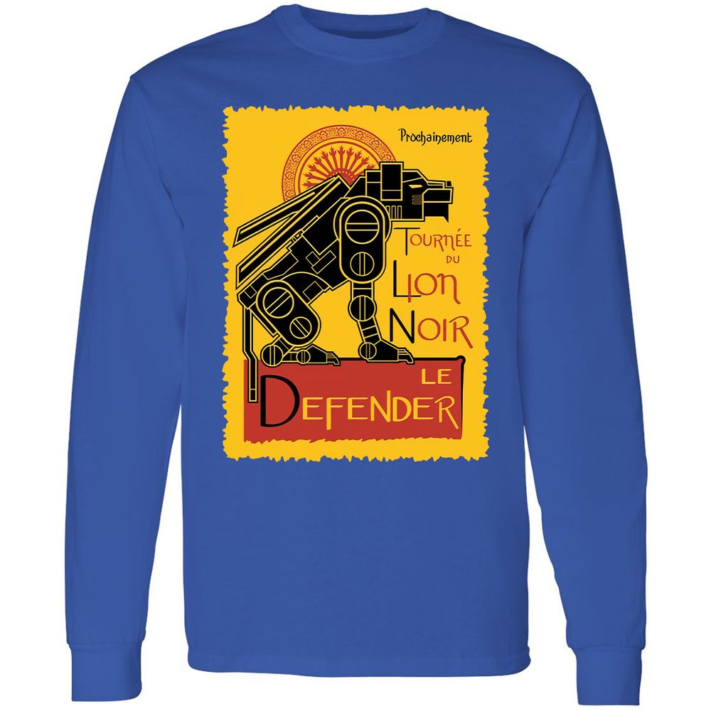 Long Sleeve T-Shirt - 6TZRL54P - Royal - 8