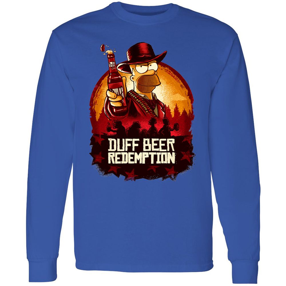 Long Sleeve T-Shirt - QAX9XERD - Royal - 8