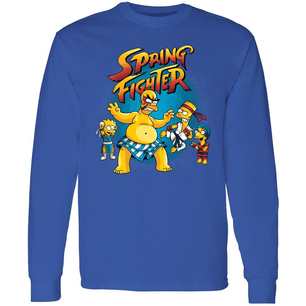 Long Sleeve T-Shirt - LXHBHMV4 - Royal - 8